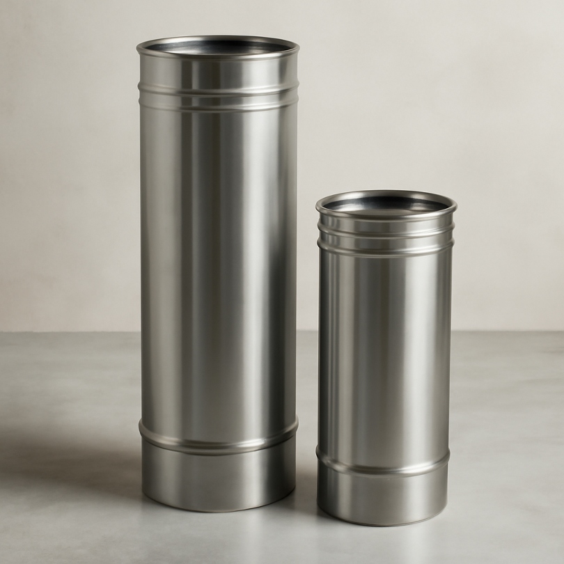 Труба с шибером изолированная 400/500-1,0/0,5-444/430C