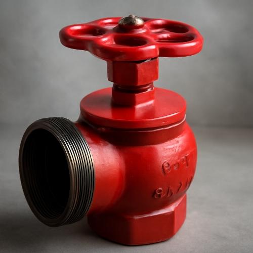 Клапан пожарный КПК 65-1 чугунный угловой 125°