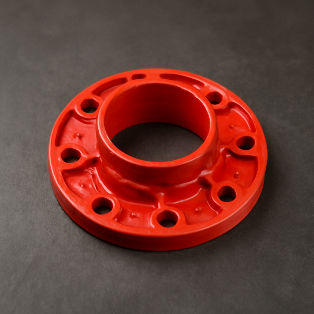 Адаптер фланцевый под муфту грувлок ковкий чугун ДУ 250 (ДН 273) 10