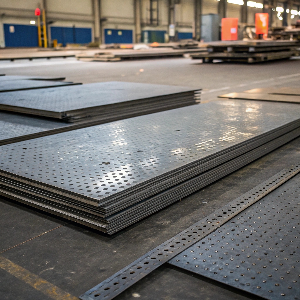 Лист перфорированный стальной 8 мм Rv 12Х18Н10Т ГОСТ 58602-2019