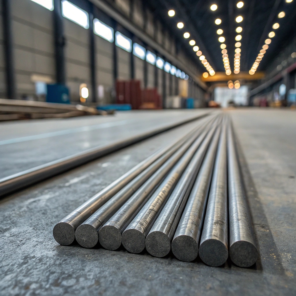 Пруток стальной оцинкованный 8 мм 09Г2С ГОСТ 2590-2006