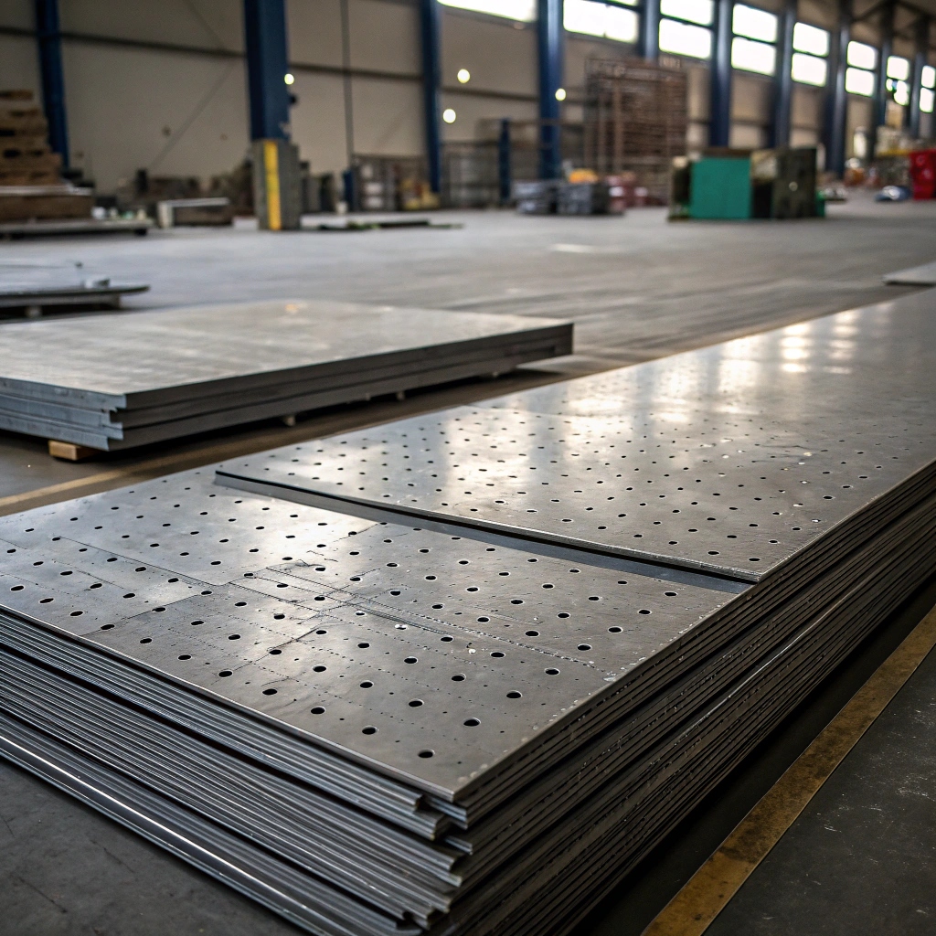 Лист перфорированный оцинкованый 0,5 мм LG Ст25 ГОСТ 58602-2019