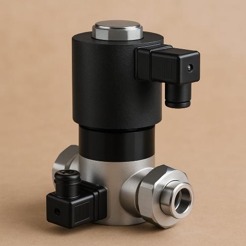 Клапан с электромагнитным приводом Ду50 Ру2,5